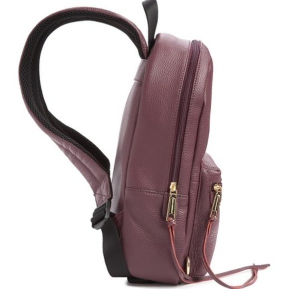 Rebecca Minkoff Medium Zip Leather Backpack NWT main image 5